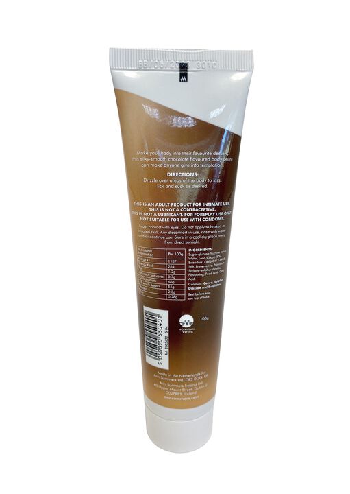 Chocolate Flavoured Body Paint 100g image number 2.0